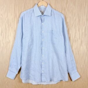 Peter Millar Crown Cool Linen Button Down Shirt
